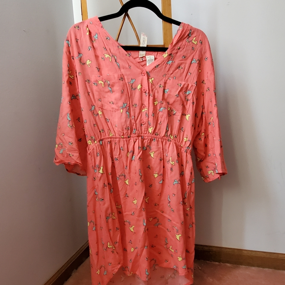 Fun bird dress